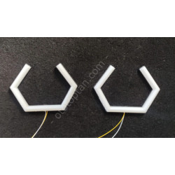 IQ ELEKTRONİK W SERİSİ 125 MM 2'Lİ SET SARI ANGEL HALKA