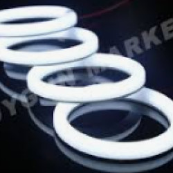 IQ ELEKTRONİK VW GOLF 4 105-125 YUVARLAK 4'LÜ SET BEYAZ ANGEL HALKA