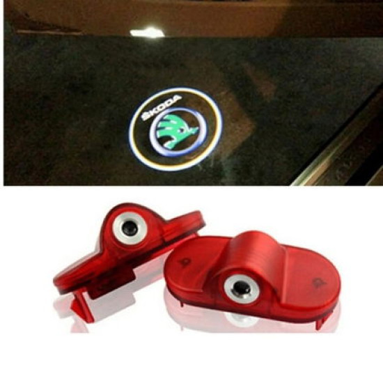 IQ ELEKTRONİK KAPI ALTI LOGO SKODA