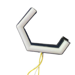 IQ ELEKTRONİK G SERİSİ 125 MM 2'Lİ SET MAVİ ANGEL HALKA