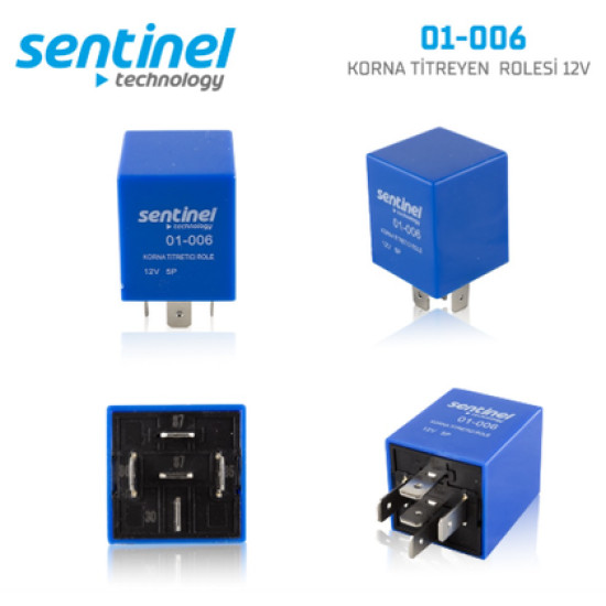 SENTINEL KORNA TİTRETME ROLESİ 12V-SENTİNEL