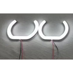 IQ ELEKTRONİK F SERİ 100 MM 2'Lİ SET U TİPİ BEYAZ ANGEL HALKA