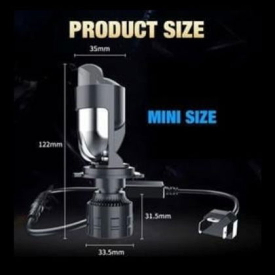 VRPRO PRO H4 MERCEKLİ FAR AMPULÜ