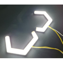 IQ ELEKTRONİK G SERİSİ 125 MM 2'Lİ SET BEYAZ ANGEL HALKA