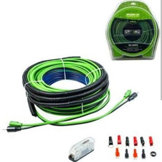 FOR-X KABLO SETİ 4GA OFC BAKIR FOR-X