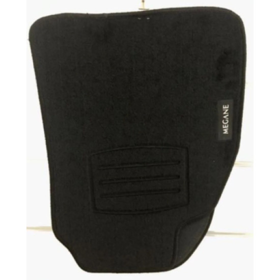 GENEL MARKA MEGANE 3 SİYAH HALI PASPAS (SİYAH KENARLI)