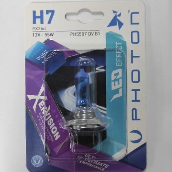 PHOTON H7 12V 55W XEN VISION (TEKLİ BLISTER)