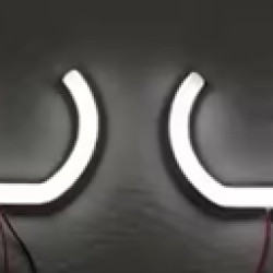 IQ ELEKTRONİK F SERİ 100-120 MM 4'LÜ SET L TİPİ BEYAZ ANGEL HALKA