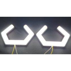 IQ ELEKTRONİK W SERİSİ 140 MM 2'Lİ SET BEYAZ ANGEL HALKA