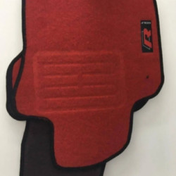 GENEL MARKA GOLF 6 KIRMIZI HALI PASPAS (SİYAH KENARLI)