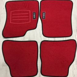 GENEL MARKA DOBLO 2-3-4 KIRMIZI HALI PASPAS (SİYAH KENARLI)