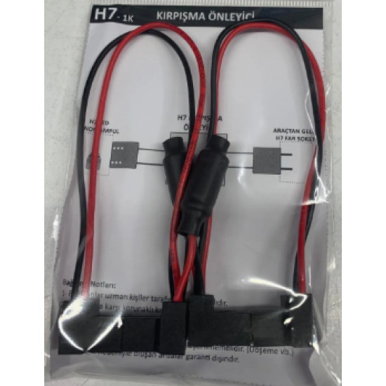 IQ ELEKTRONİK ARIZA KESİCİ H7 SOKETLİ KIRPIŞMA ÖNLEYİCİ MODÜLÜ IQ