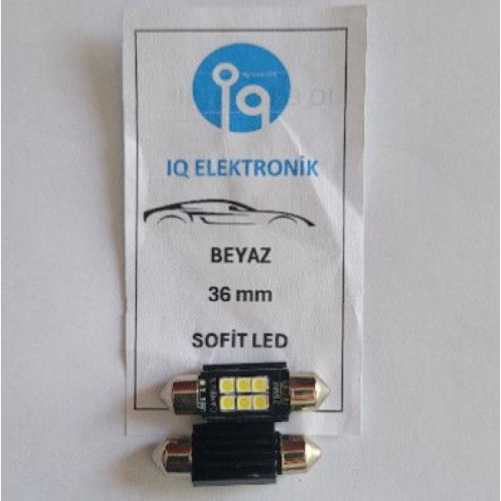 IQ ELEKTRONİK SOFİT LED 36mm BEYAZ IQ