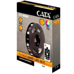 CATA TV ARKASI ŞERİT LED RGB 3 MT. (USB GİRİŞLİ)