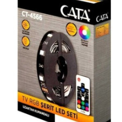 CATA TV ARKASI ŞERİT LED RGB 3 MT. (USB GİRİŞLİ)