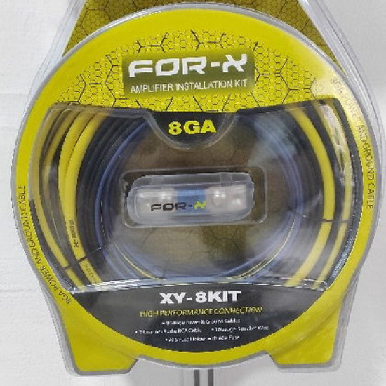 FOR-X KABLO SETİ 8GA PROFESYONEL FOR-X