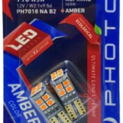 PHOTON T10 W5W 12V 12 AMBER LED ASPIRING SERIE (2'Lİ BLISTER)