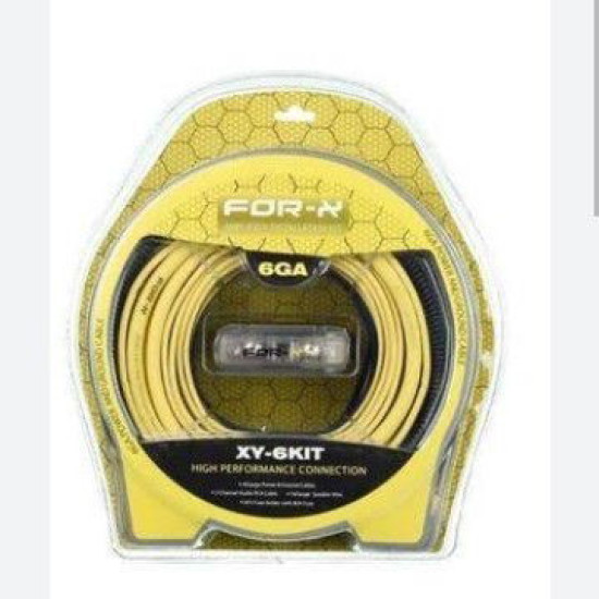 FOR-X KABLO SETİ FOR-X 6 GA BAKIR