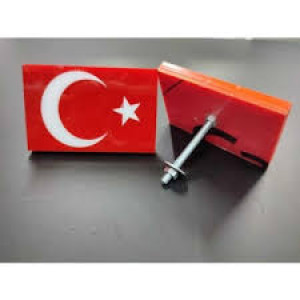 Pleksi Panjur Arması Vidalı Model Lazer kesim