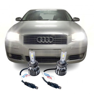 Audi, H7, PHOTON, MONO, kısa far, led ampul, araca özel xenon, oto led ampul, far ampulü, Viraj Tuning