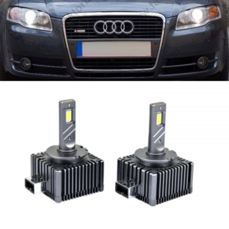 Audi, D1S, PHOTON, ULTIMATE, xenon, led ampul, araca özel xenon, oto led ampul, far ampulü, Viraj Tuning