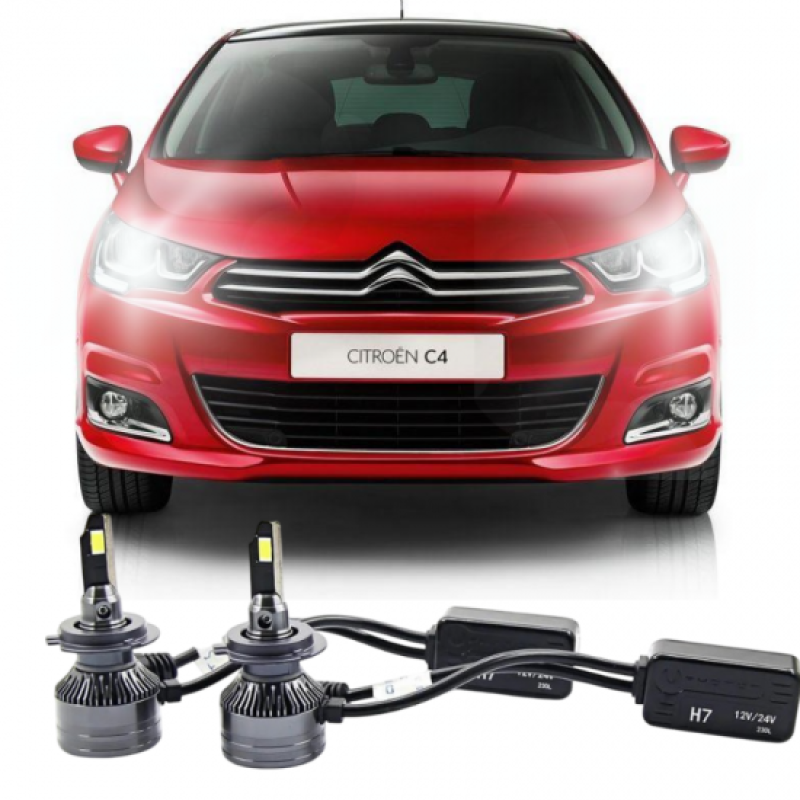 Citroen, H7, PHOTON, kısa far, led ampul, araca özel xenon, oto led ampul, far ampulü, Viraj Tuning