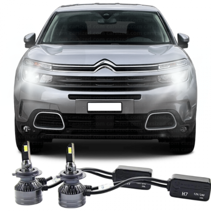 Citroen, H7, PHOTON, kısa far, led ampul, araca özel xenon, oto led ampul, far ampulü, Viraj Tuning