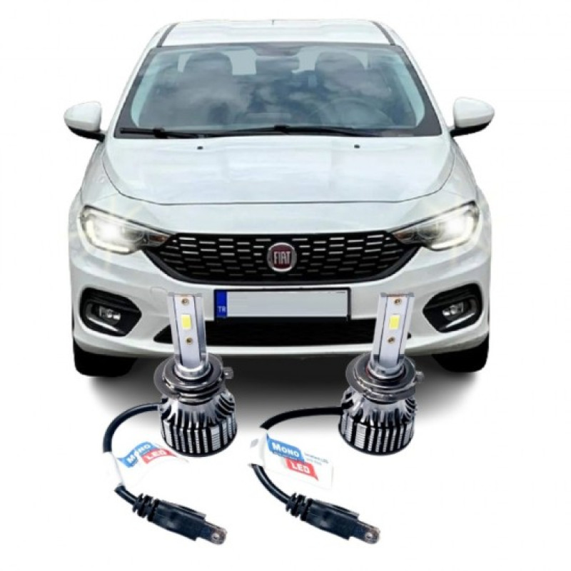 Fiat, H7, PHOTON, MONO, kısa far, led ampul, araca özel xenon, oto led ampul, far ampulü, Viraj Tuning