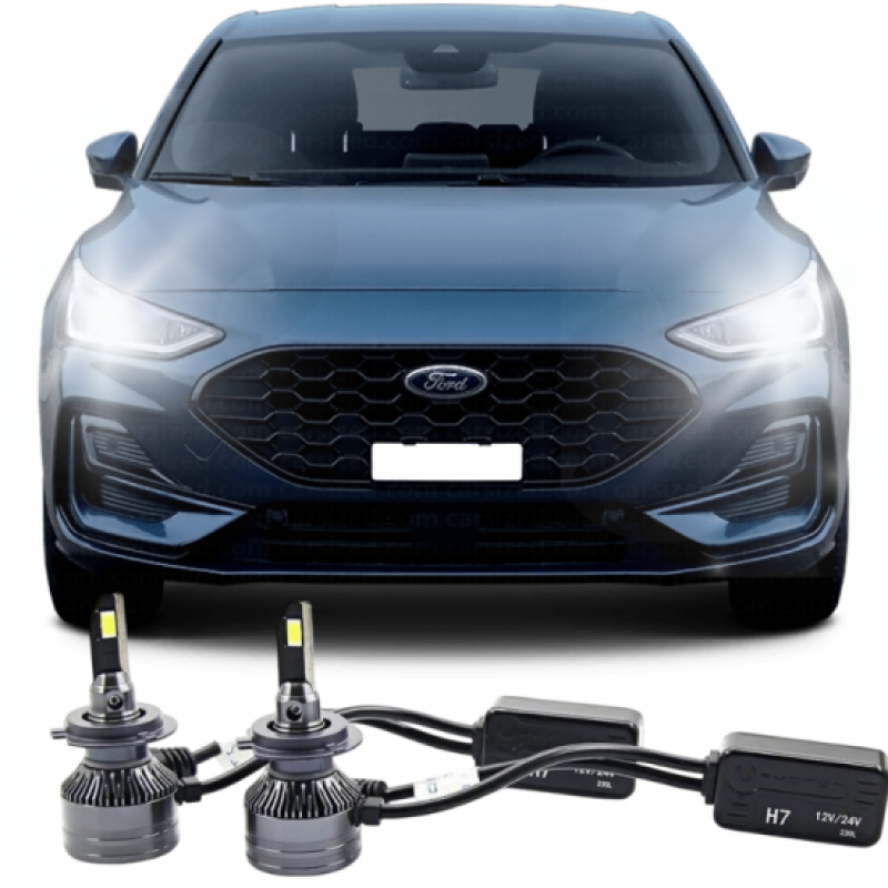 Ford, H7, PHOTON, kısa far, led ampul, araca özel xenon, oto led ampul, far ampulü, Viraj Tuning