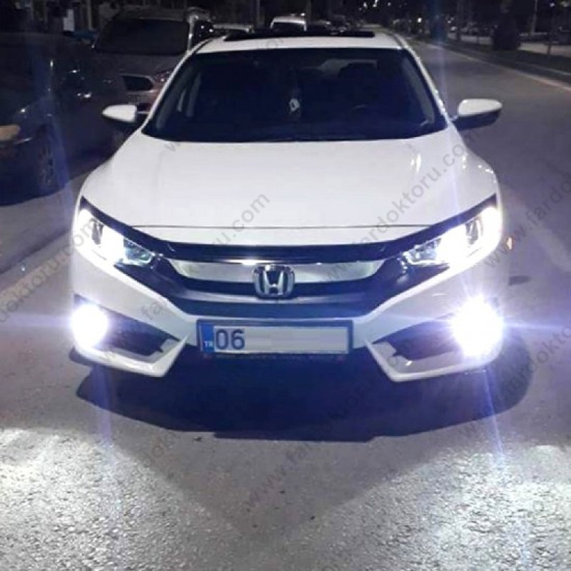 Honda, H11, PHOTON, sis farı, xenon, led ampul, araca özel xenon, oto led ampul, far ampulü, Viraj Tuning