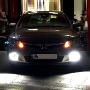 HONDA CIVIC FD6 LED XENON SİS FARI AMPULÜ PHOTON DUO H11