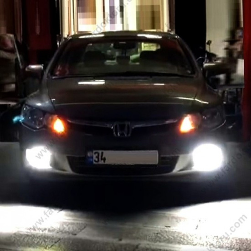 Honda, H11, PHOTON, sis farı, xenon, led ampul, araca özel xenon, oto led ampul, far ampulü, Viraj Tuning