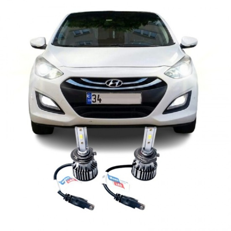 Hyundai, H7, PHOTON, MONO, kısa far, led ampul, araca özel xenon, oto led ampul, far ampulü, Viraj Tuning