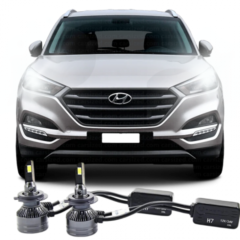 Hyundai, H7, PHOTON, kısa far, led ampul, araca özel xenon, oto led ampul, far ampulü, Viraj Tuning