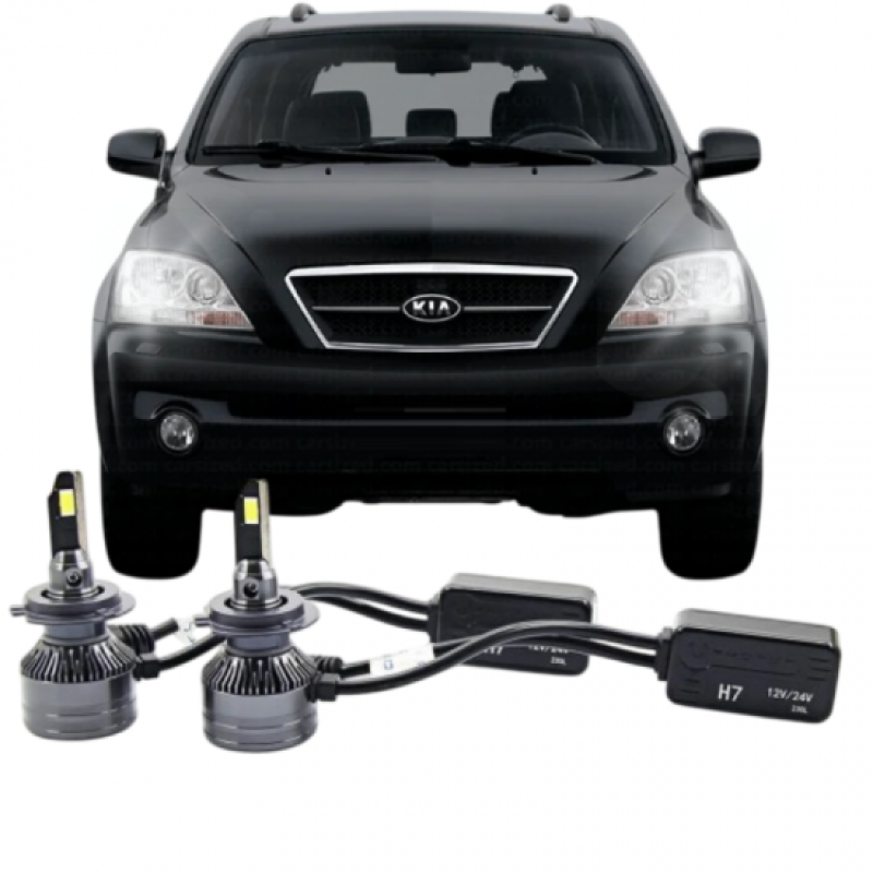 Kia, H7, PHOTON, kısa far, led ampul, araca özel xenon, oto led ampul, far ampulü, Viraj Tuning