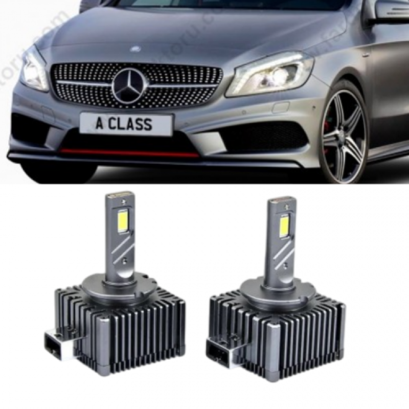 Mercedes, D1S, PHOTON, ULTIMATE, xenon, led ampul, araca özel xenon, oto led ampul, far ampulü, Viraj Tuning