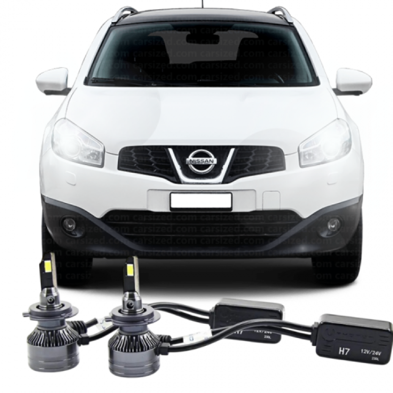 Nissan, H7, PHOTON, kısa far, led ampul, araca özel xenon, oto led ampul, far ampulü, Viraj Tuning
