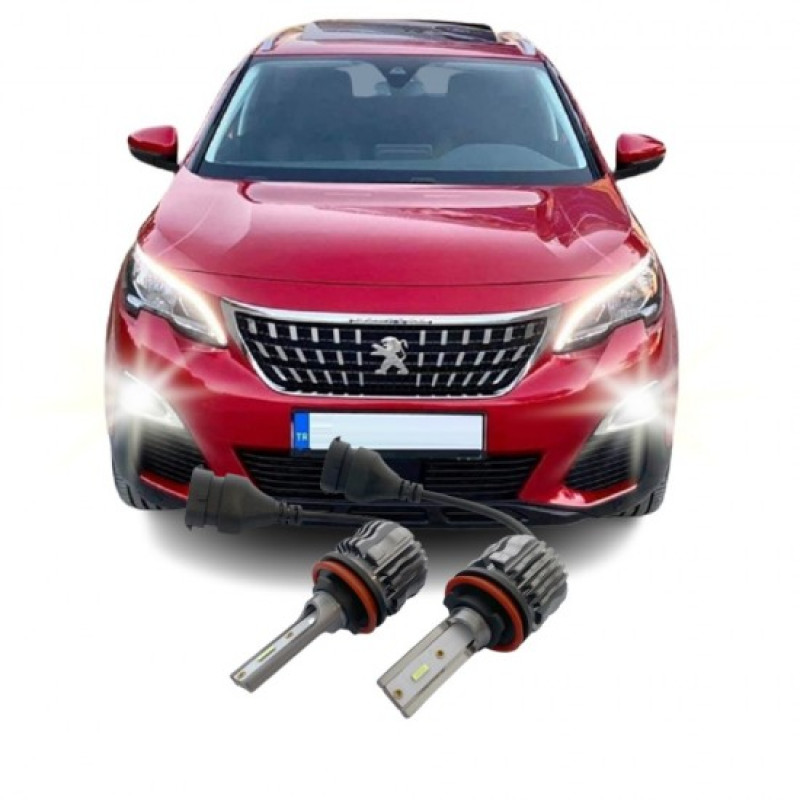 Peugeot, H11, PHOTON, sis farı, xenon, led ampul, araca özel xenon, oto led ampul, far ampulü, Viraj Tuning