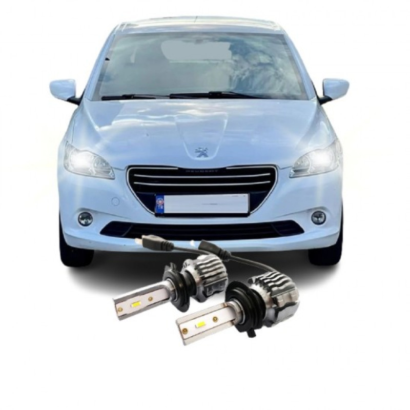 Peugeot, H7, PHOTON, kısa far, led ampul, araca özel xenon, oto led ampul, far ampulü, Viraj Tuning
