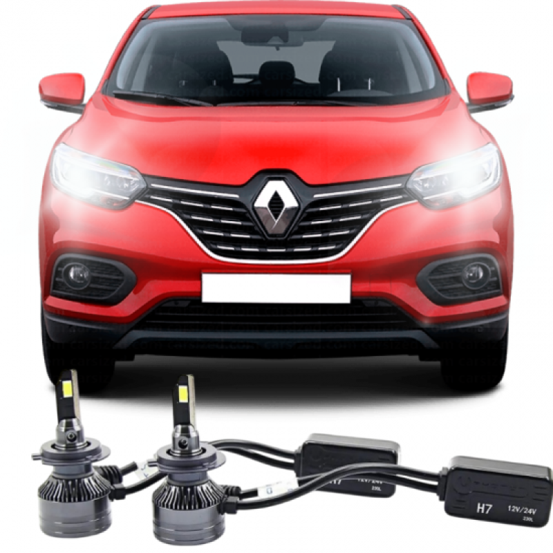 Renault, H7, PHOTON, kısa far, led ampul, araca özel xenon, oto led ampul, far ampulü, Viraj Tuning