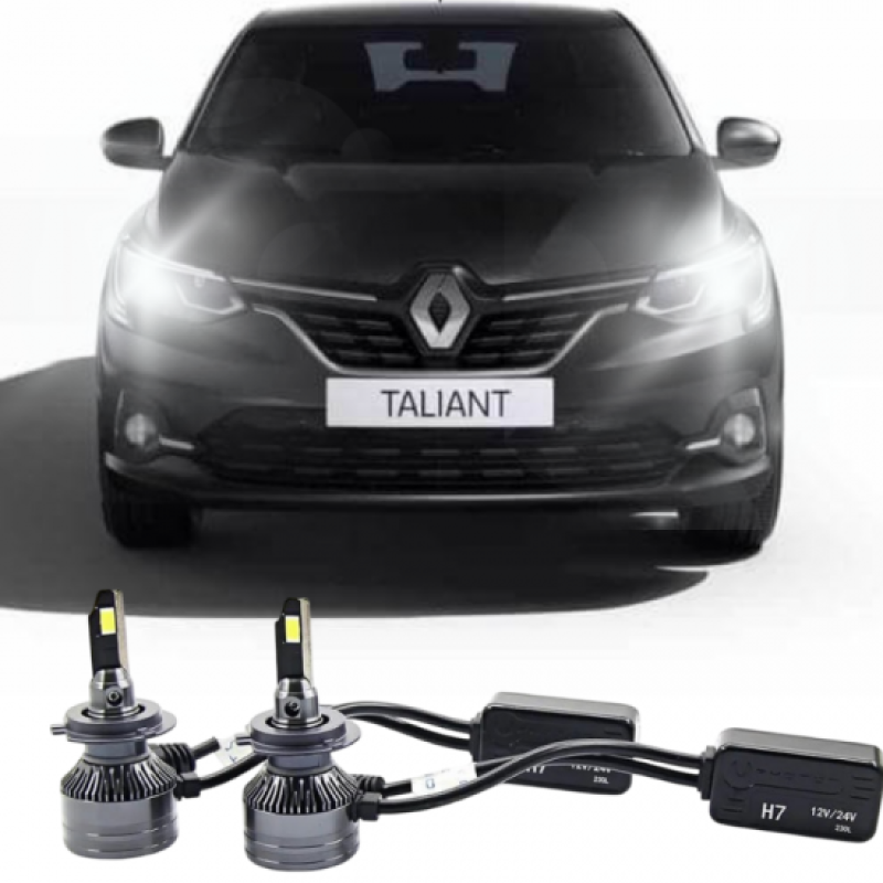 Renault, H7, PHOTON, kısa far, led ampul, araca özel xenon, oto led ampul, far ampulü, Viraj Tuning