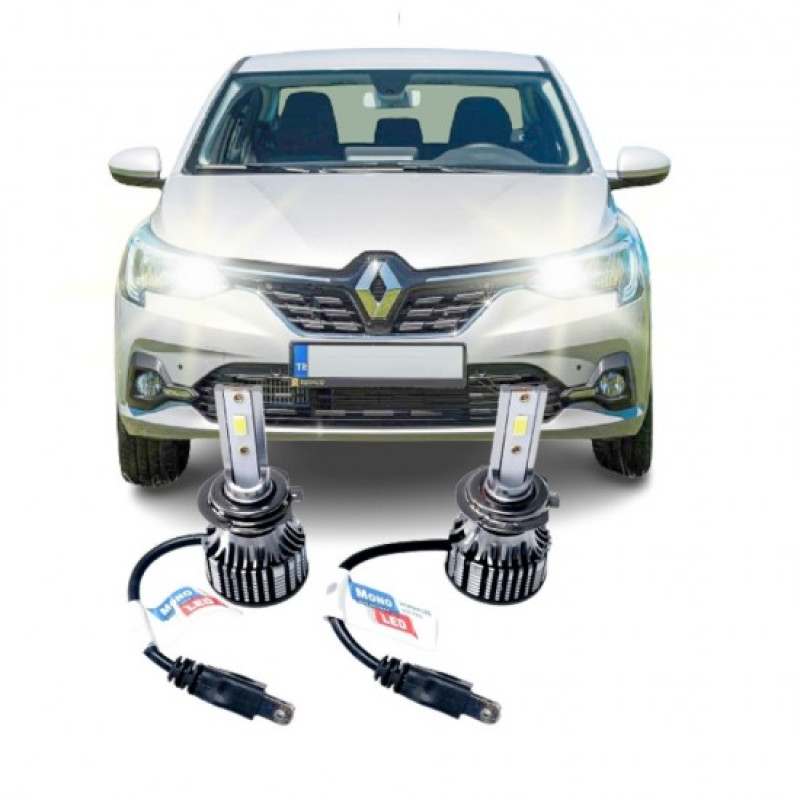 Renault, H7, PHOTON, MONO, uzun far, led ampul, araca özel xenon, oto led ampul, far ampulü, Viraj Tuning