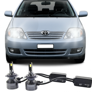 TOYOTA COROLLA E120 LED KISA FAR AMPULÜ H7 PHOTON ULTRA