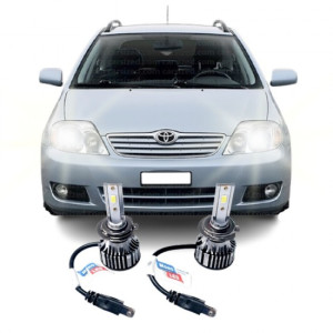 TOYOTA COROLLA E120 LED KISA FAR AMPULÜ PHOTON MONO H7