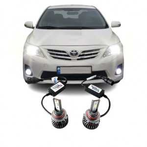 TOYOTA COROLLA E150 LED KISA FAR AMPULÜ PHOTON MONO HB4 9006
