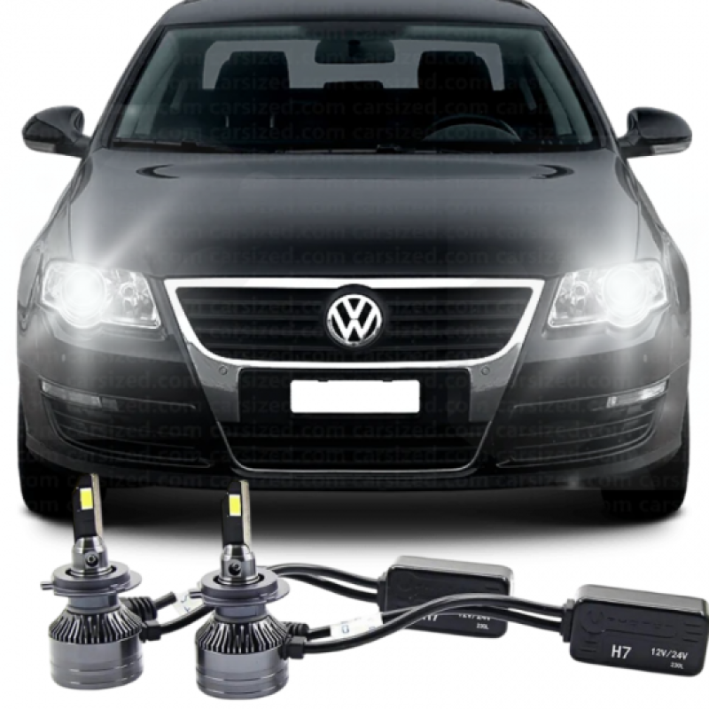 VW, H7, PHOTON, kısa far, led ampul, araca özel xenon, oto led ampul, far ampulü, Viraj Tuning