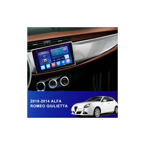 CADENCE ALFA ROMEO GIULIETTA 2010-2014 9'' ANDROID MULTİMEDYACARPLAYLİ NAVİGASYONLU GERİ GÖRÜŞ KAMERALİ 4-64 GB