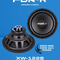 FOR-X XW-802 20 CM BASS 400RMS - 800W ÇİFT BOBİN PRO SERİ