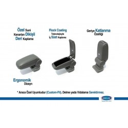 OMSA HYUNDAI ACCENT/ERA 2005-2011 Kol Dayama (Vakum Dip) Gri ( SD )