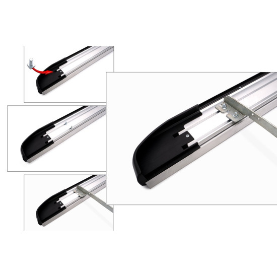 Peugeot 2008 Faba Yan Basamak Gri 2020 ve Sonrası